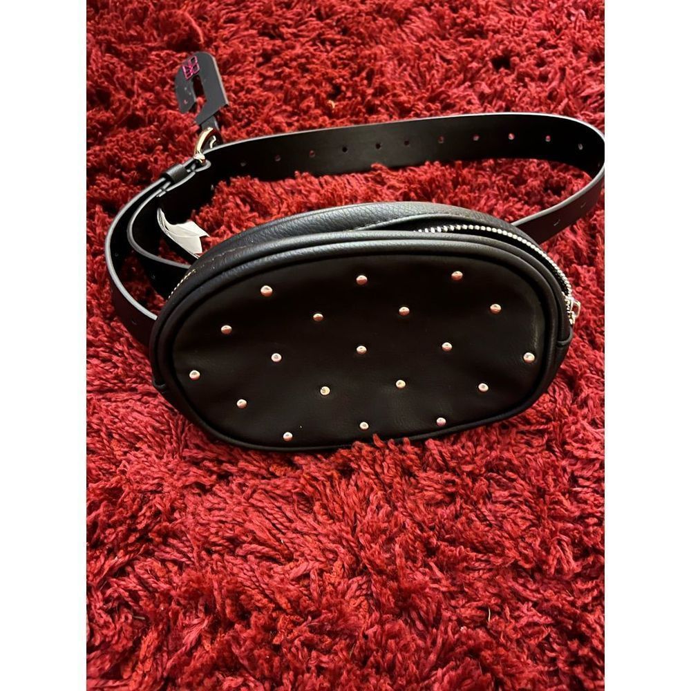 New Belted Fanny Pack Black